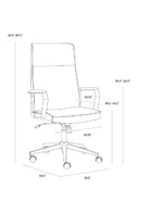 Gray High-Back Office Chair | Splendido Swanson | Oroa.com