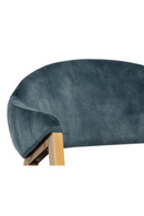 Blue Channeled Back Dining Armchair | Splendido Burgos | Oroa.com