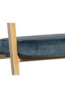 Blue Channeled Back Dining Armchair | Splendido Burgos | Oroa.com