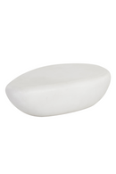 White Organic-Shaped Indoor/Outdoor Coffee Table L | Splendido Corvo | Oroa.com