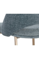 Cutout-Back Fabric Dining Chairs (2) | Splendido Radella | Oroa.com