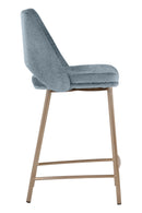 Blue Cutout-Back Counter Stool | Splendido Radella | Oroa.com