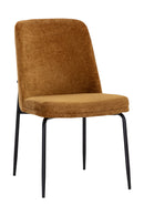 Brown Fabric Dining Chairs (2) | Splendido Zeke | Oroa.com