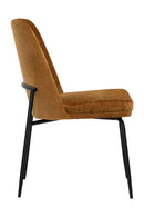 Brown Fabric Dining Chairs (2) | Splendido Zeke | Oroa.com