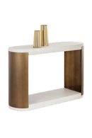 White Concrete Console Table | Splendido Cavette | Oroa.com