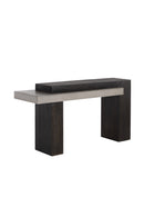 Rectangular Timber-Effect Indoor/Outdoor Console Table | Splendido Herriot | Oroa.com