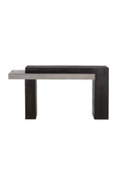 Rectangular Timber-Effect Indoor/Outdoor Console Table | Splendido Herriot | Oroa.com