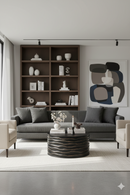 Hand-Sculpted Concrete Coffee Table | Splendido Corey | Oroa.com