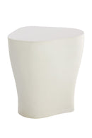 White Freeform Indoor/Outdoor End Table L | Splendido Dali | Oroa.com