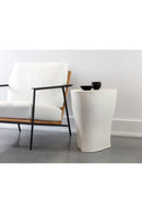 White Freeform Indoor/Outdoor End Table L | Splendido Dali | Oroa.com