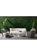 White Freeform Indoor/Outdoor End Table L | Splendido Dali | Oroa.com