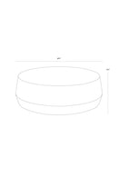 Etched Aluminum Coffee Table | Splendido Creed