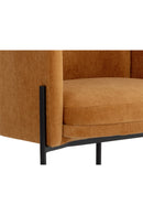 Yellow Fabric Dining Armchair | Splendido Richie | Oroa.com