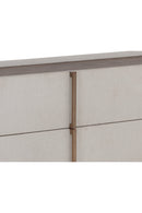 Leather-Look 6-Drawer Dresser | Splendido Jamille | Oroa.com