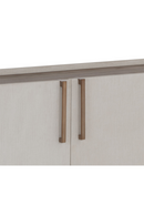 Cream Leather 4-Door Sideboard | Splendido Jamille | Oroa.com