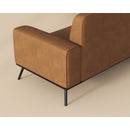 Brown Leather Chaise Sofa | Splendido Brandi | Oroatrade.com