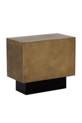 Rectangular Brass Side Table | Splendido Blakely | Oroa.com