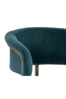 Teal Fabric Cantilevered Dining Chair | Splendido Marris | Oroa.com