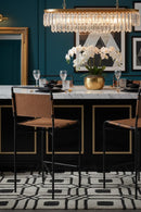 Classic Leather Counter Stool | Splendido Corrigan | Oroa.com