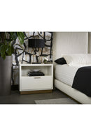 Rectangular Cream Bedside Table | Splendido Jenkins | Oroa.com