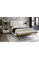 Rectangular Cream Bedside Table | Splendido Jenkins | Oroa.com