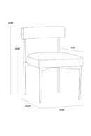 Open-Back Dining Chairs (2) | Splendido Seneca