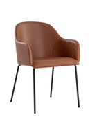 Leather Look Dining Armchair | Splendido Hensley | Oroa.com