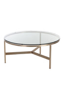 Bronze Framed Glass Coffee Table | Splendido Flato