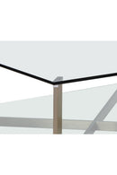 Hospitality furniture - Square Glass Coffee Table - www.oroatrade.com