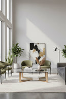 Hospitality furniture - Square Glass Coffee Table - www.oroatrade.com