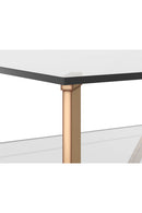 Hospitality furniture - Square Glass Coffee Table - www.oroatrade.com
