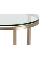 Tempered Glass Round End Table | Splendido Flato | Oroa.com