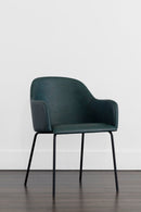 Leather Look Dining Armchair | Splendido Hensley | Oroa.com