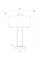 Drum Shade Table Lamp | Splendido Kezna | Oroa.com