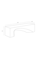 Textured Concrete Bench | Splendido Soma | Oroa.com