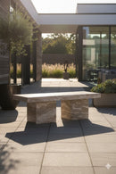Sand Marble Concrete Outdoor Bench | Splendido Colohan | Oroa.com