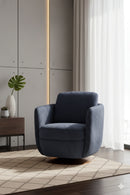 Gold Base Swivel Lounge Chair | Splendido Gilley | Oroa.com