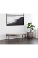 Cream Padded Bench | Splendido Koffi | Oroa.com