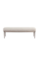 Cream Padded Bench | Splendido Koffi | Oroa.com