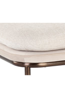 Cream Padded Stool | Splendido Koffi | Oroa.com
