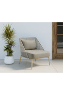 Woven Back Indoor/Outdoor Lounge Chair | Splendido Andria | Oroa.com