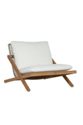 Teak Framed Indoor/Outdoor Lounge Chair | Splendido Bari | Oroa.com