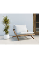 Teak Framed Indoor/Outdoor Lounge Chair | Splendido Bari | Oroa.com