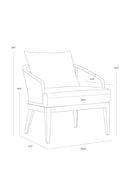 Weave Back Indoor/Outdoor Lounge Chair | Splendido Capri | Oroa.com