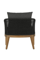 Weave Back Indoor/Outdoor Lounge Chair | Splendido Capri | Oroa.com