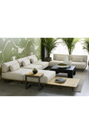 Wood Base Upholstered Ottoman | Splendido Geneve | Oroa.com