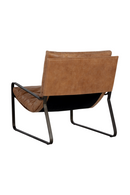 Scooped Leather Lounge Chair | Splendido Zancor | Oroa.com