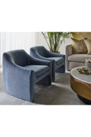 Mid-Century Blue Lounge Chair | Splendido Sterling | Oroa.com