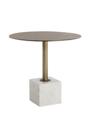 Antique Brass Marble Bistro Table | Splendido Kata | Oroa.com