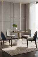 Antique Brass Marble Bistro Table | Splendido Kata | Oroa.com